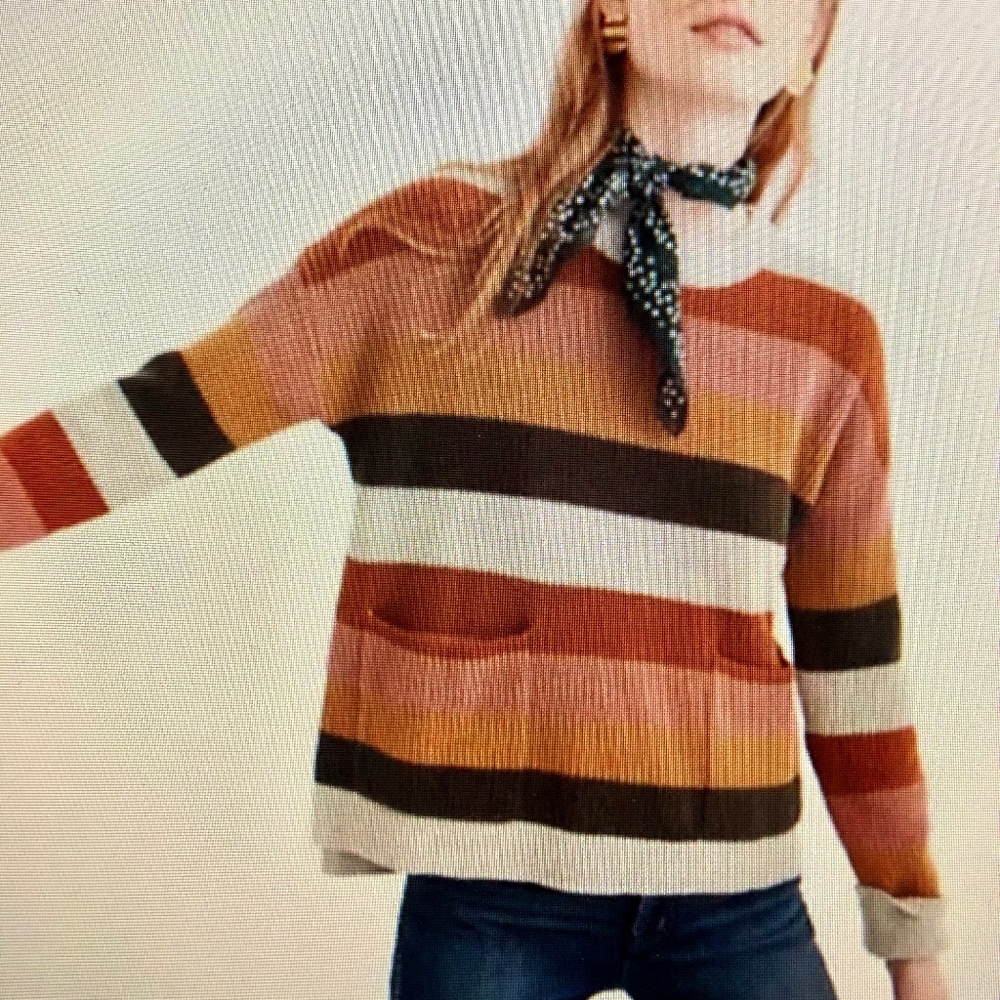Madewell Striped Pullover Sweater